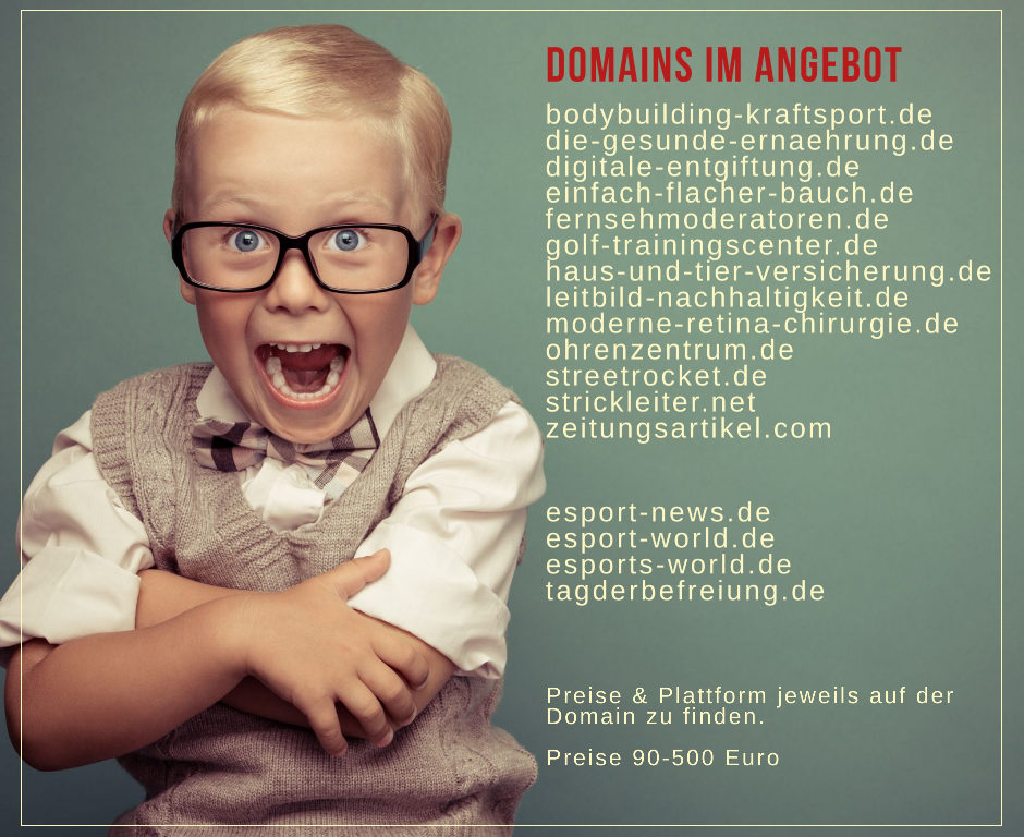 Domain Portfolio Verkauf auF SEDO.COM